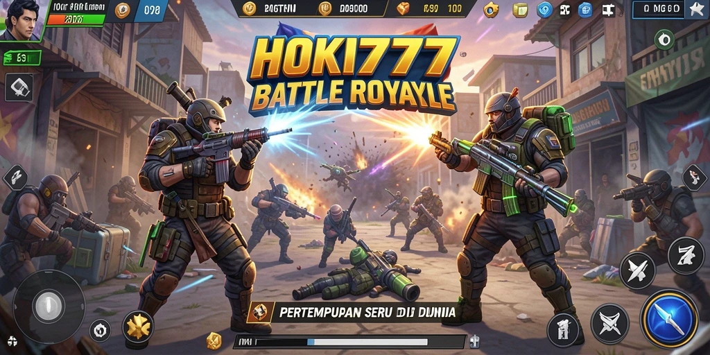 Tampilan gameplay HOKI777 yang mendebarkan dan penuh aksi.