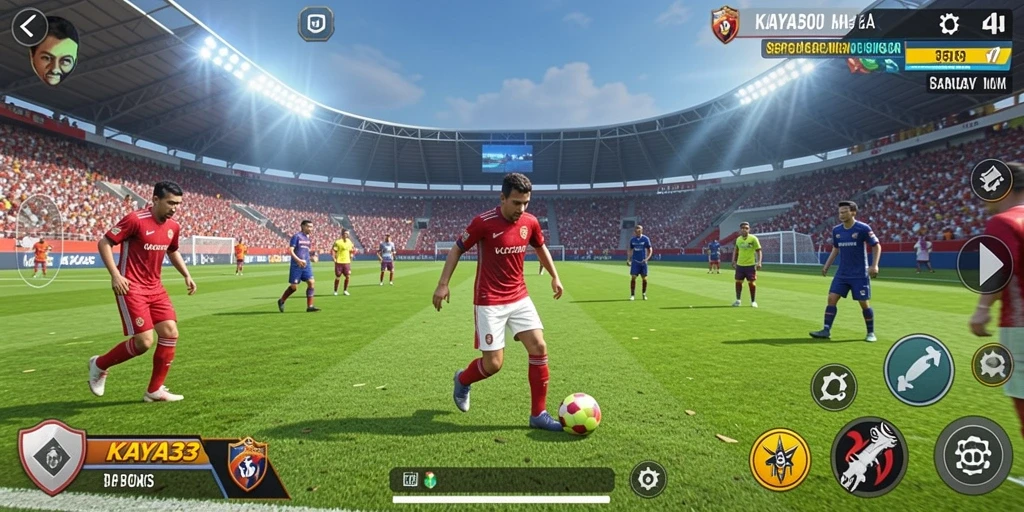 Tampilan gameplay KAYA33 yang mendebarkan saat laga berlangsung.