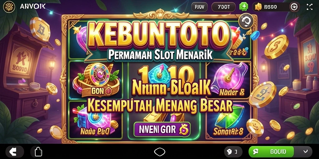 Tampilan gameplay menarik dari KEBUNTOTO saat dimainkan.