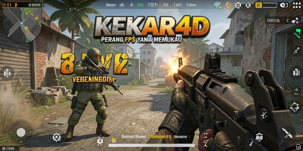 Tampilan gameplay epik dalam KEKAR4D dengan aksi mendebarkan.