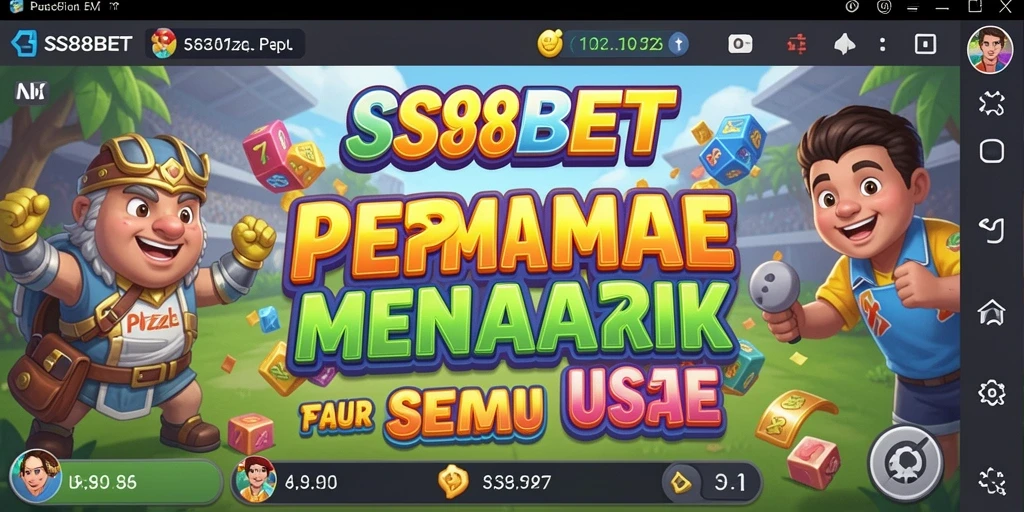 Tampilan gameplay SS88BET yang menantang dalam menyelesaikan teka-teki.